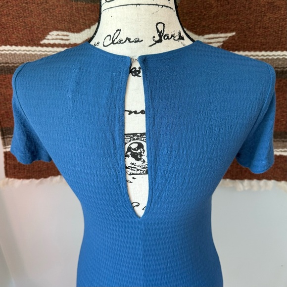 Reformation Corson Teal Lace Up Romper - Picture 9 of 14